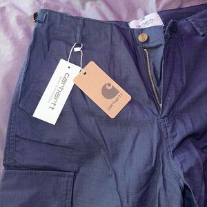 Carhartt Work In Progress Blue Aviation Cargo Pants BRAND NEW